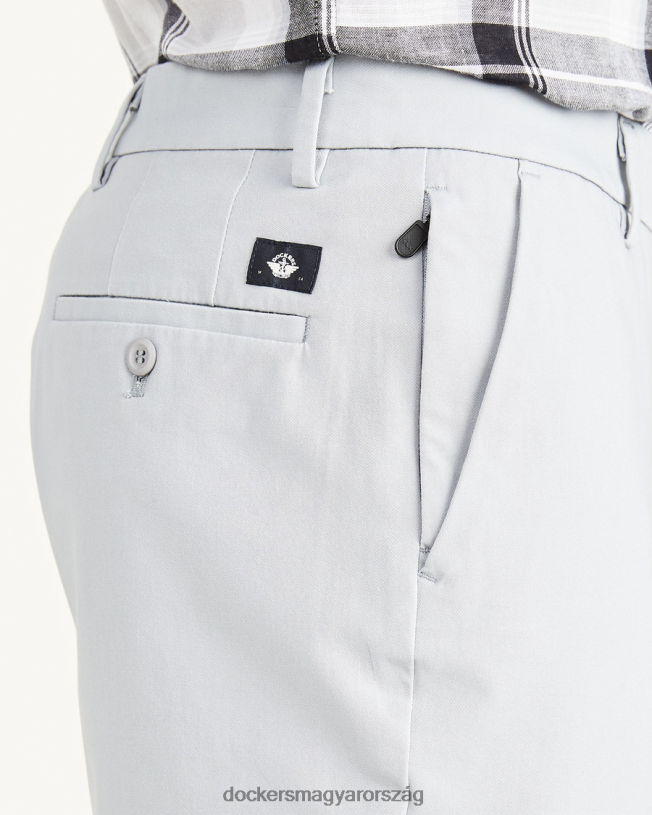 Dockers férfiak city ​​tech nadrág, egyenes szabású P840P782 ruházat hamu - szürke