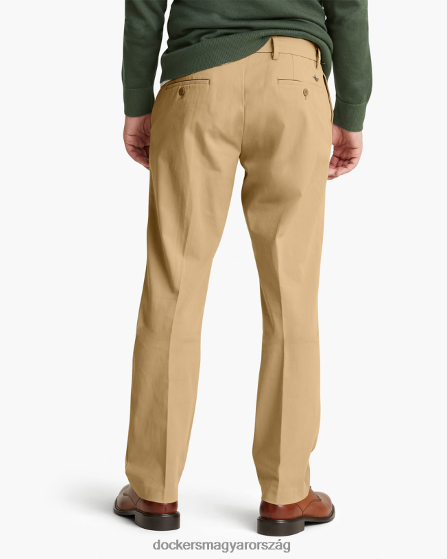Dockers férfiak city ​​tech nadrág, egyenes szabású P840P97 ruházat új brit khaki