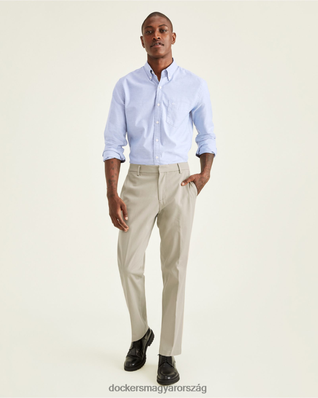 Dockers férfiak city ​​tech nadrág, egyenes szabású P840P99 ruházat meleg hamu - cser