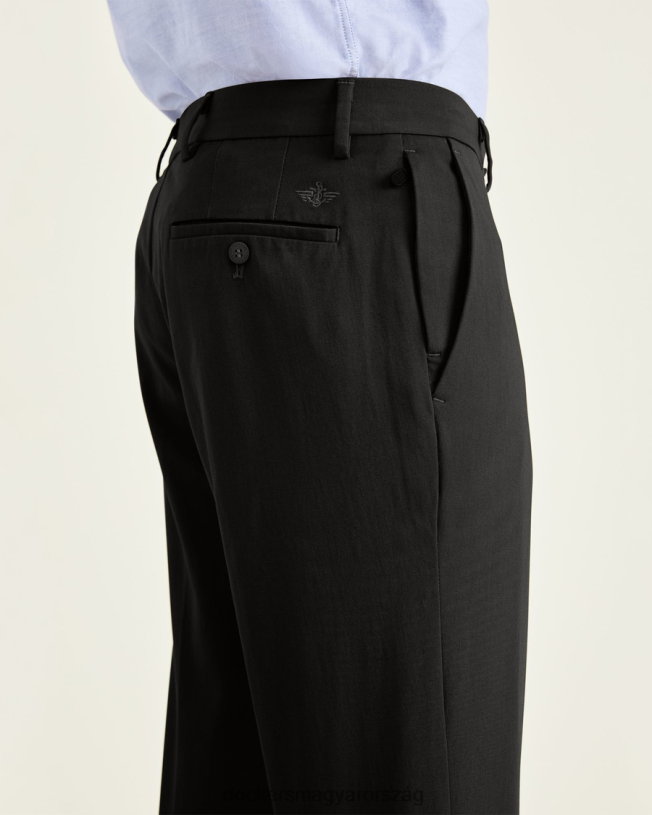 Dockers férfiak city ​​tech nadrág, vékony szabású P840P24 ruházat ásványi fekete