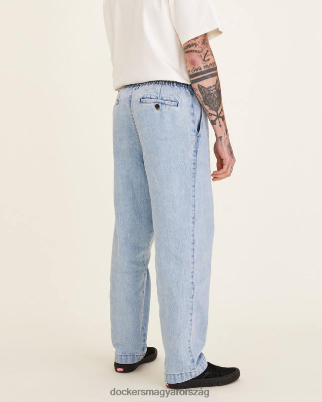 Dockers férfiak dandois felhúzható nadrág P840P318 ruházat marin mosás - kék