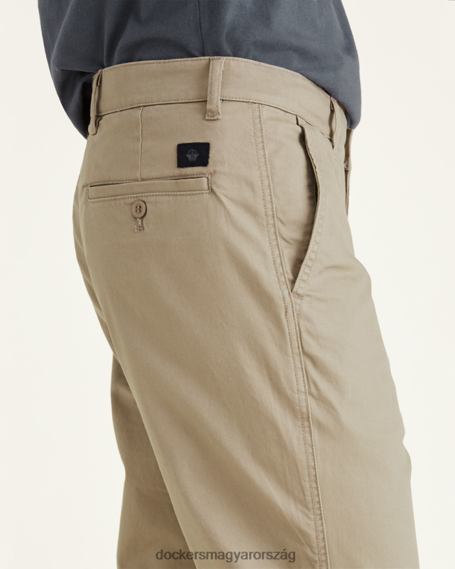 Dockers férfiak eredeti chinos, egyenes kúpos fazon P840P714 ruházat fa farkas - cser