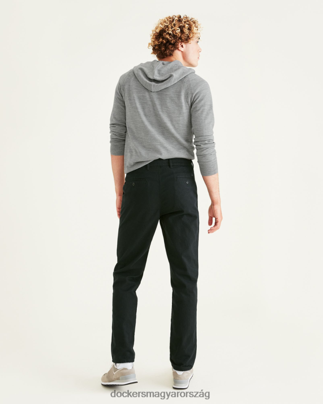 Dockers férfiak eredeti chinos, egyenes szabású P840P349 ruházat ásványi fekete