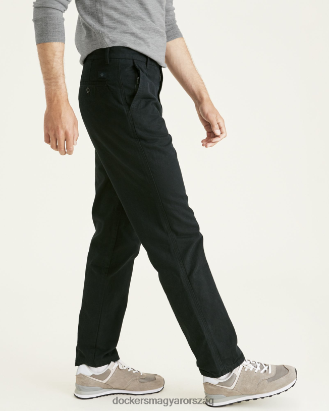 Dockers férfiak eredeti chinos, egyenes szabású P840P349 ruházat ásványi fekete