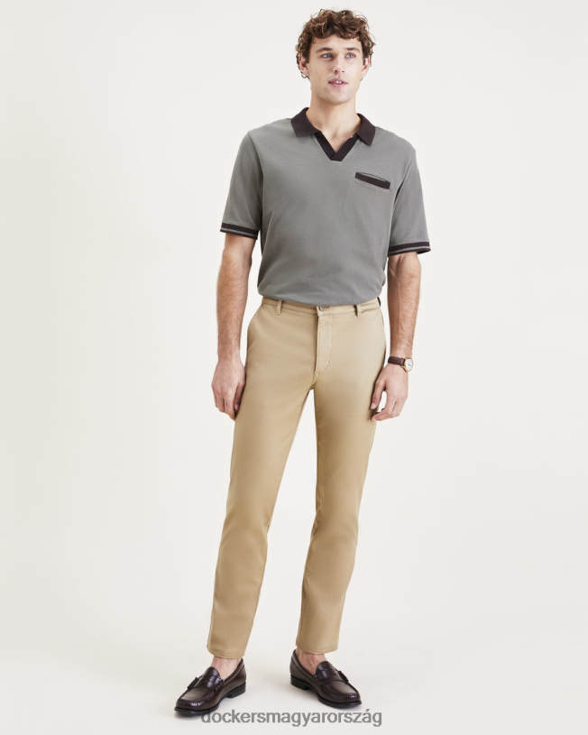 Dockers férfiak eredeti chinos, vékony szabású P840P273 ruházat betakarítás arany - cser