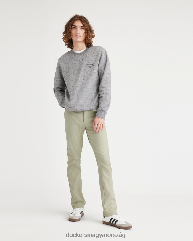 Dockers férfiak eredeti chinos, vékony szabású P840P291 ruházat szösz - zöld