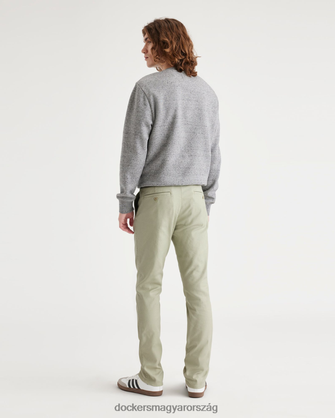 Dockers férfiak eredeti chinos, vékony szabású P840P291 ruházat szösz - zöld