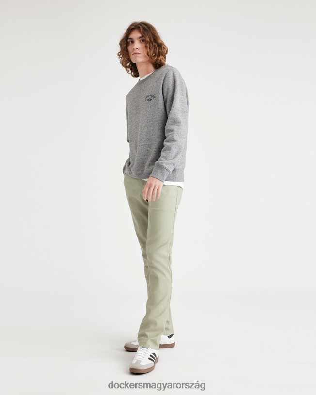 Dockers férfiak eredeti chinos, vékony szabású P840P291 ruházat szösz - zöld
