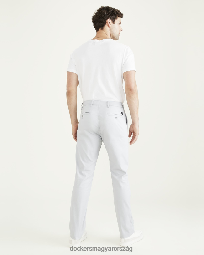 Dockers férfiak eredeti chinos, vékony szabású P840P737 ruházat magas emelkedés - szürke