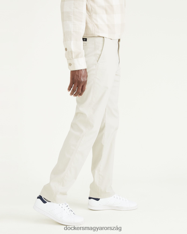 Dockers férfiak eredeti chinos, vékony szabású P840P738 ruházat szaharai khaki