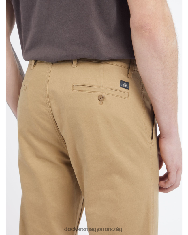 Dockers férfiak eredeti chinos, vékony szabású P840P740 ruházat betakarítás arany - cser