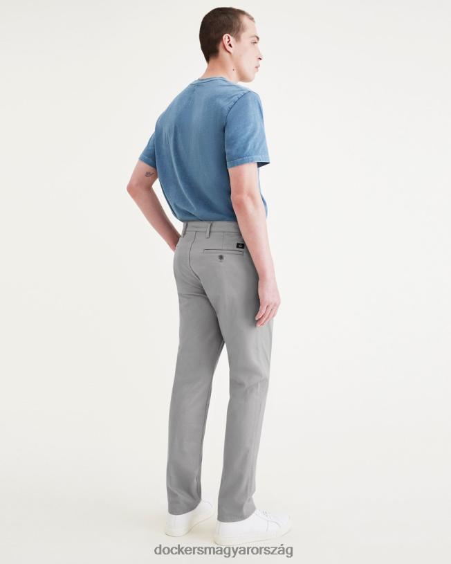 Dockers férfiak eredeti chinos, vékony szabású P840P780 ruházat cápabőr - szürke