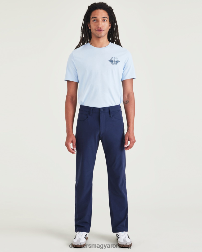 Dockers férfiak farmer szabású, egyenes szabású P840P270 ruházat sötétkék blézer - kék