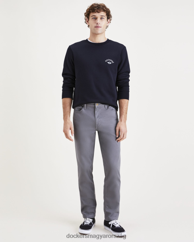 Dockers férfiak farmer szabású nadrág, sportos szabású P840P241 ruházat burma szürke