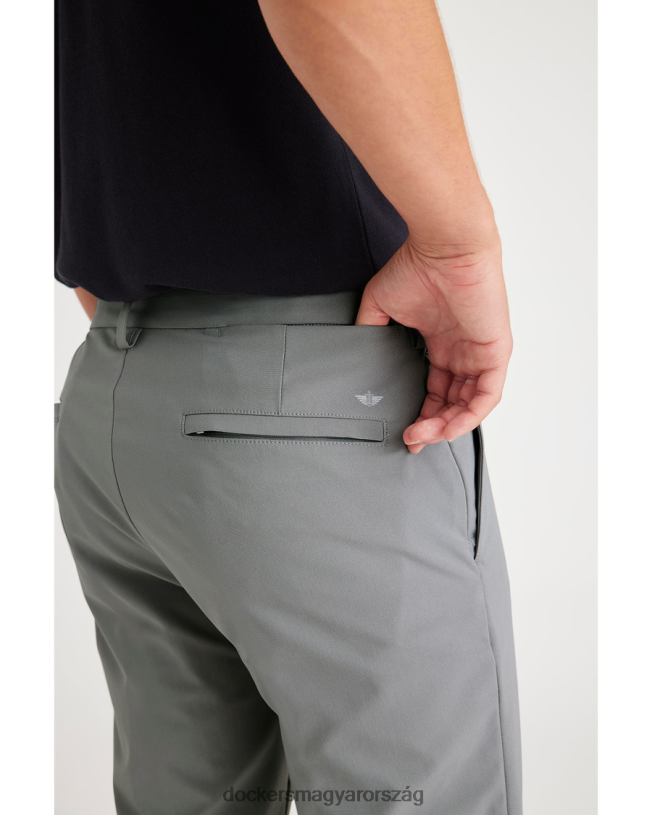 Dockers férfiak go chino, vékony, elkeskenyedő fazon, airweave P840P66 ruházat cápabőr - szürke