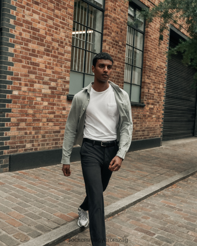 Dockers férfiak go chino, vékony, elkeskenyedő fazon, airweave P840P66 ruházat cápabőr - szürke