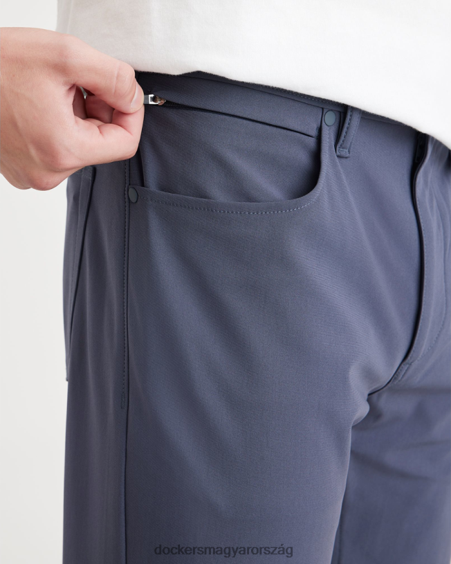 Dockers férfiak go nadrág, vékony kúpos szabású, airweave P840P67 ruházat ombre kék