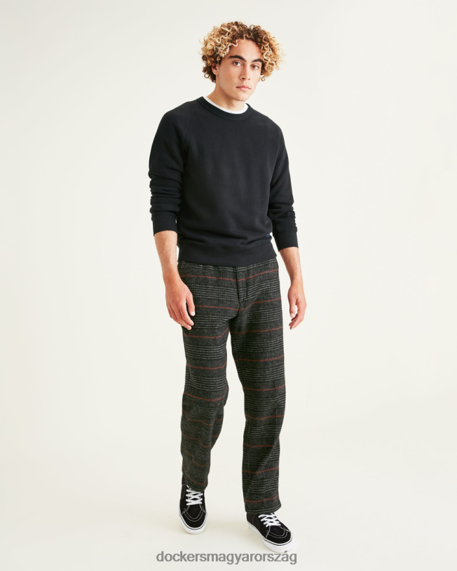 Dockers férfiak húzza chinos, keskeny szabású P840P724 ruházat ásványi fekete