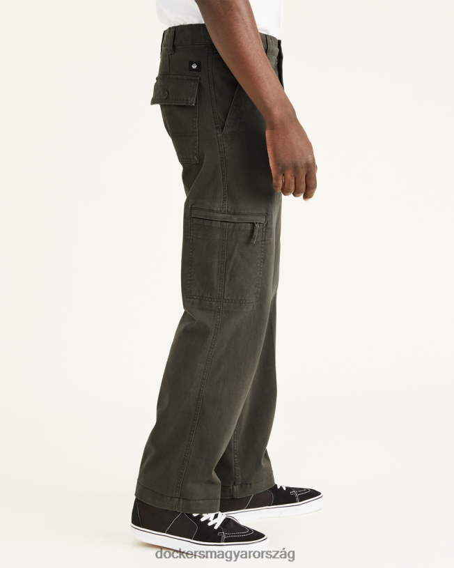 Dockers férfiak hozzáférő rakományok, egyenes illeszkedés P840P380 ruházat puska zöld