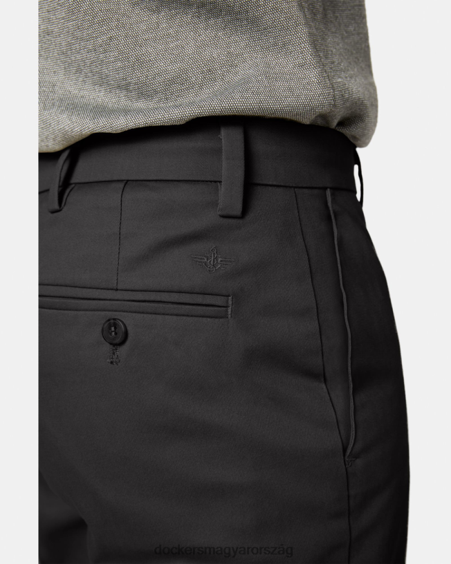 Dockers férfiak jellegzetes khaki, klasszikus fazon P840P73 ruházat fekete