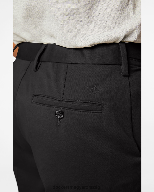 Dockers férfiak könnyű khakis, klasszikus fazon P840P83 ruházat fekete