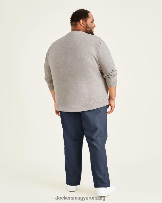 Dockers férfiak kényelmes kötött chino, egyenes szabású (nagy és magas) P840P886 ruházat pembroke - kék