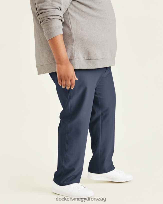Dockers férfiak kényelmes kötött chino, egyenes szabású (nagy és magas) P840P886 ruházat pembroke - kék