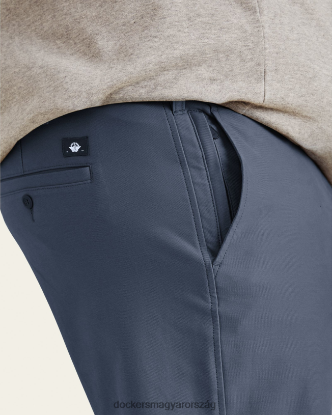 Dockers férfiak kényelmes kötött chino, egyenes szabású (nagy és magas) P840P886 ruházat pembroke - kék