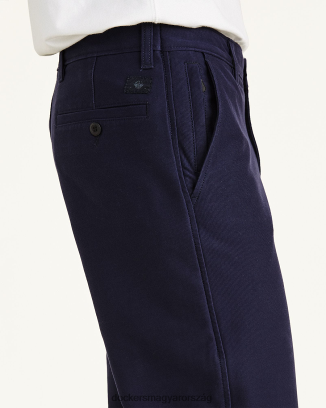 Dockers férfiak kényelmes kötött chinos, egyenes szabású P840P229 ruházat pembroke - kék