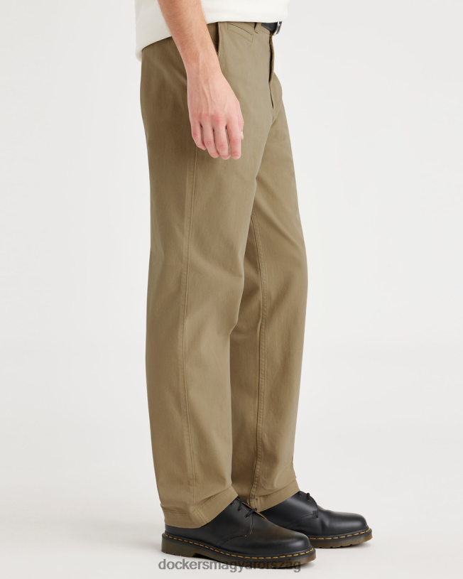 Dockers férfiak kaliforniai khaki, egyenes szabású P840P767 ruházat arany aratás - khaki