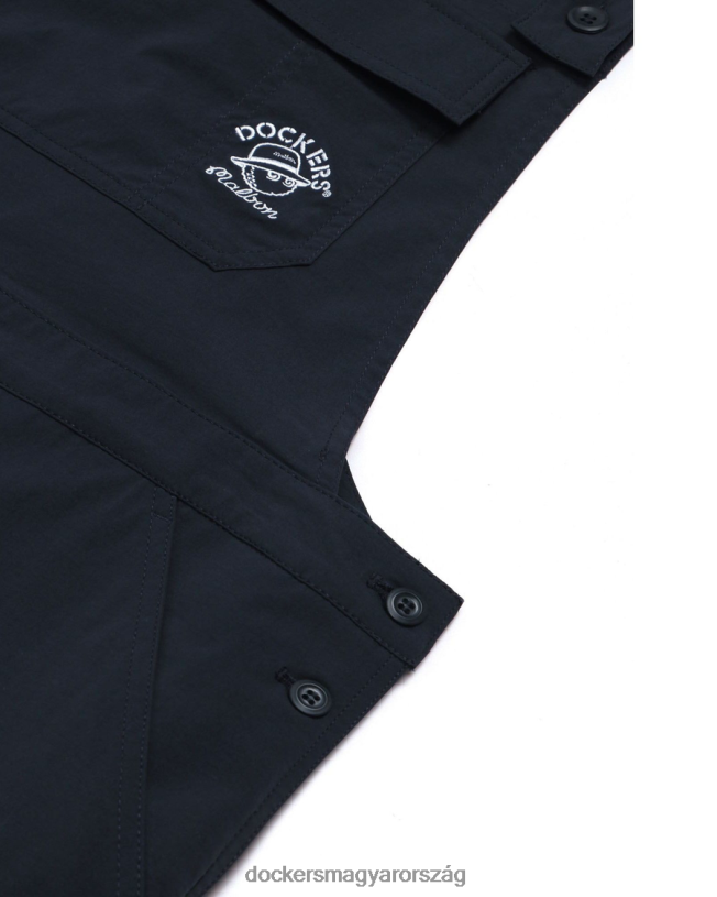 Dockers férfiak malbon overall, egyenes szabású P840P403 ruházat sötétkék blézer - kék