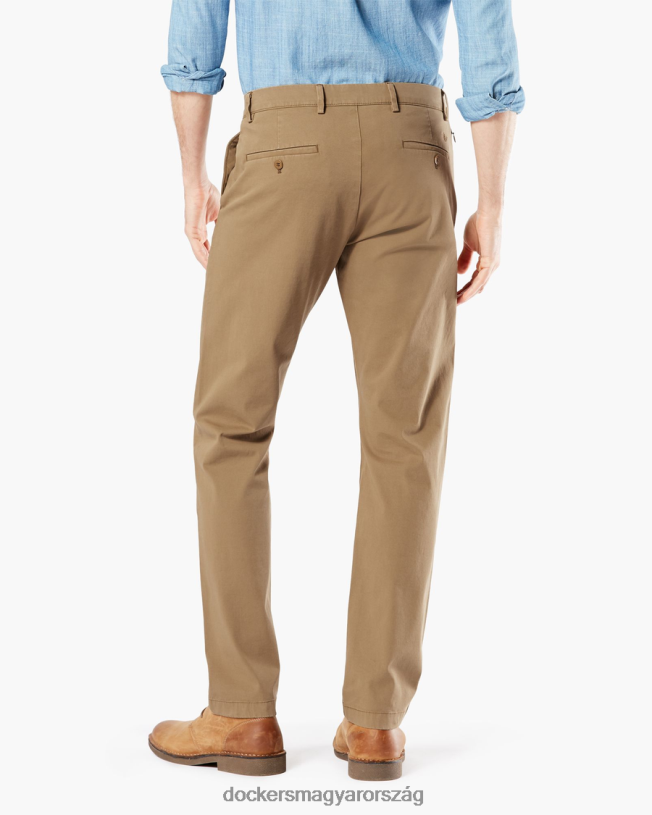 Dockers férfiak mozgású chino, keskeny szabású (nagy és magas) P840P508 ruházat hermelin - cser
