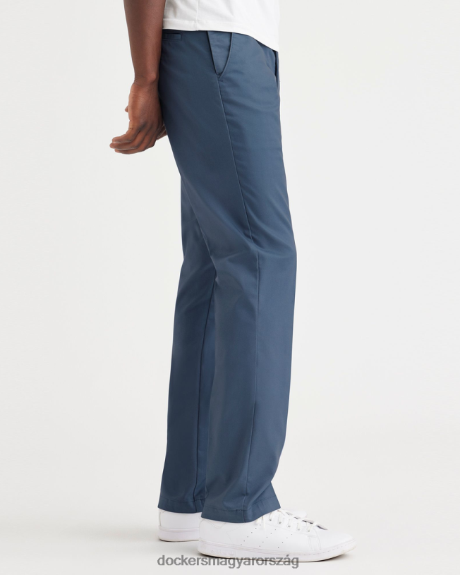Dockers férfiak munkanapi khaki, vékony szabású P840P37 ruházat vintage indigó - kék