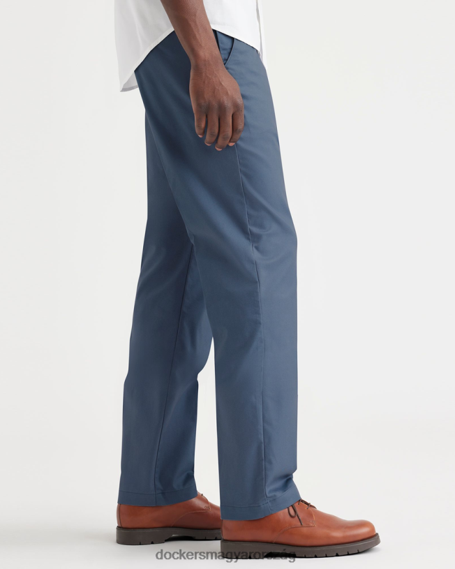 Dockers férfiak munkanapi khakis, egyenes szabású P840P28 ruházat vintage indigó - kék