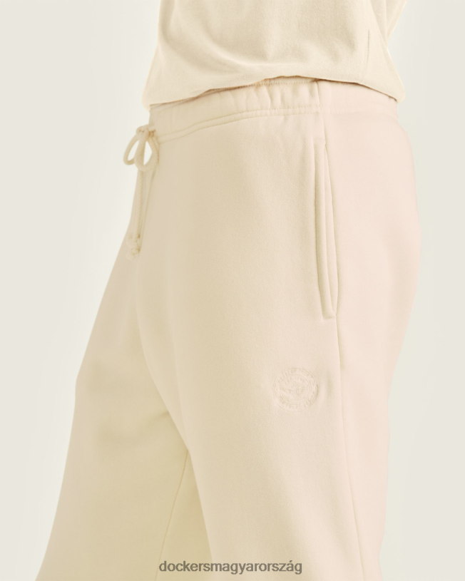 Dockers férfiak sport melegítőnadrág, egyenes szabású P840P602 ruházat kócsag - fehér