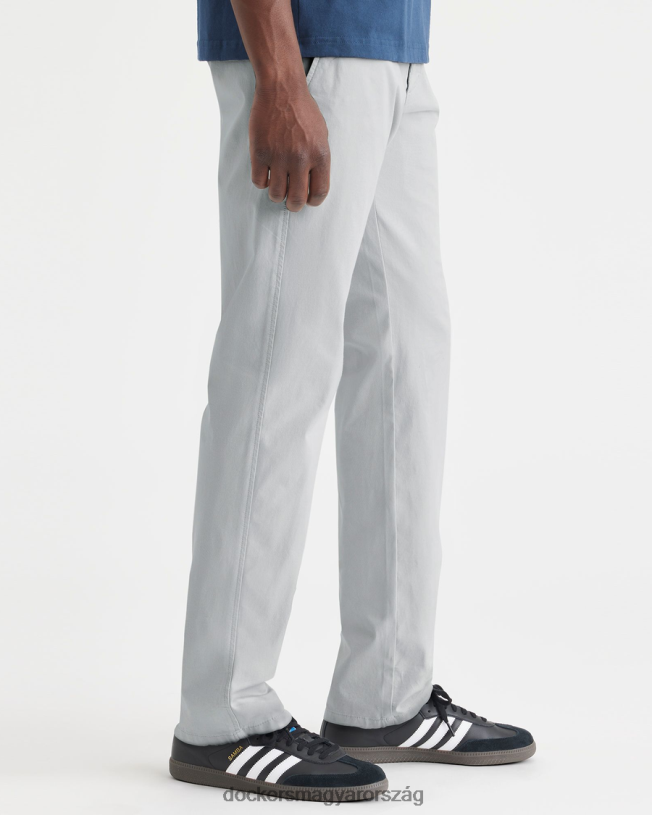Dockers férfiak végső chinos, sportos fitt P840P93 ruházat magas emelkedés - szürke