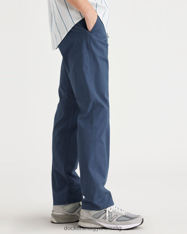 Dockers férfiak végső csinos, egyenes szabású P840P12 ruházat Óceánkék