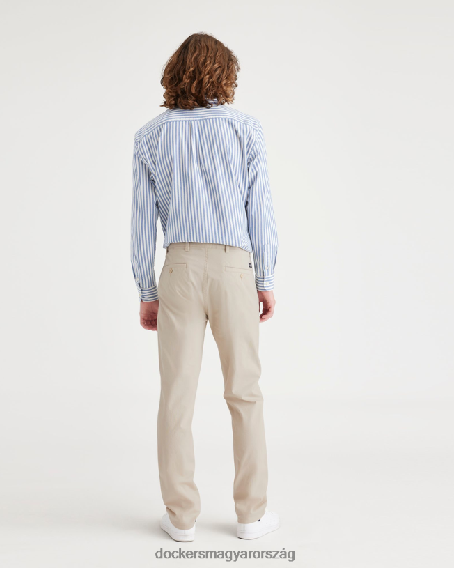 Dockers férfiak végső csinos, karcsú szabás P840P39 ruházat szaharai khaki