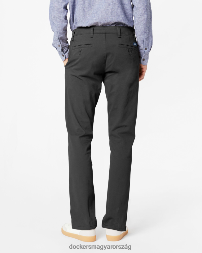 Dockers férfiak végső csinos, karcsú szabás P840P41 ruházat acélfej - szürke