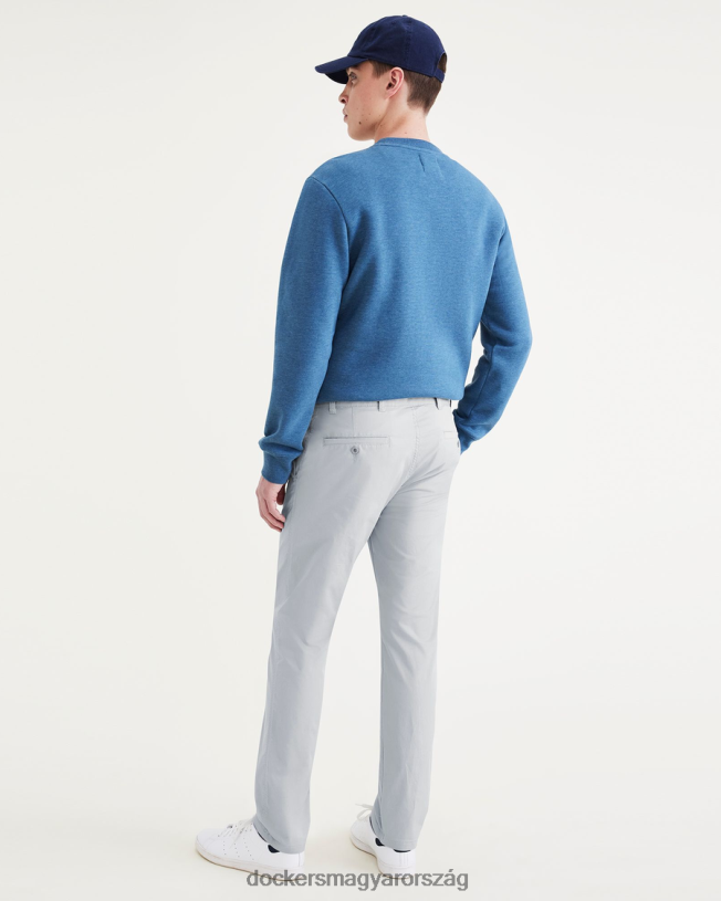 Dockers férfiak végső csinos, karcsú szabás P840P790 ruházat hamu - szürke