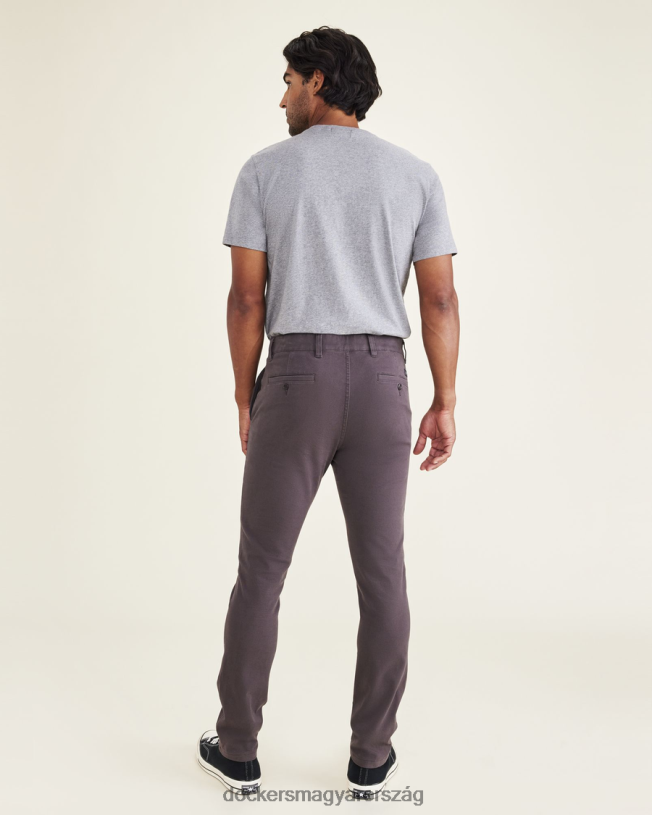 Dockers férfiak végső csinos, vékony szabású P840P370 ruházat nyereg - szürke