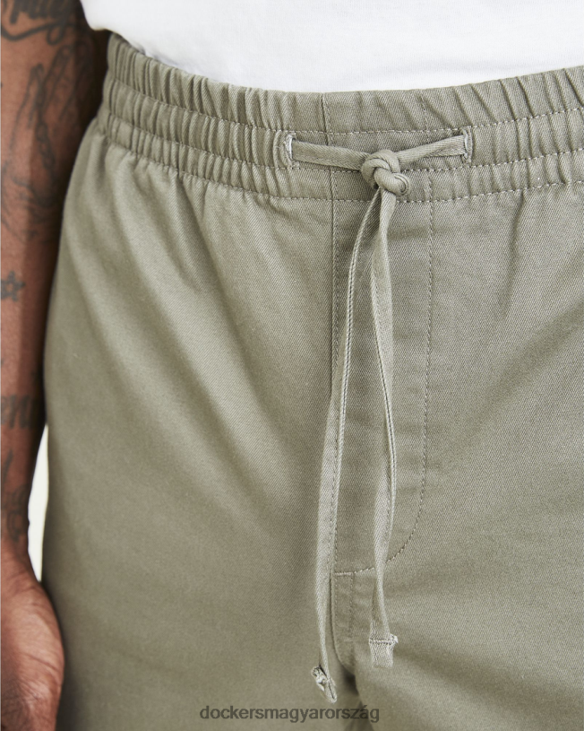 Dockers férfiak végső kocogók, vékony szabású P840P680 ruházat camo - zöld