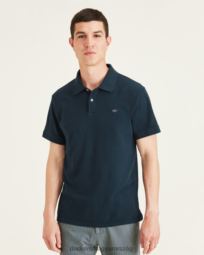 Dockers férfiak bordagallér póló (nagy és magas) P840P444 ruházat pembroke - kék