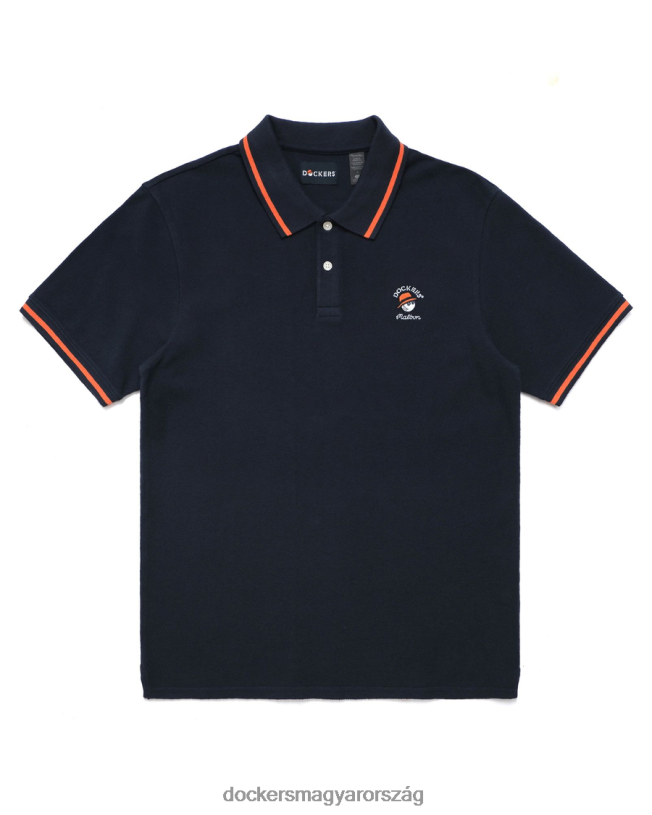 Dockers férfiak malbon póló, vékony szabású P840P437 ruházat sötétkék blézer - kék