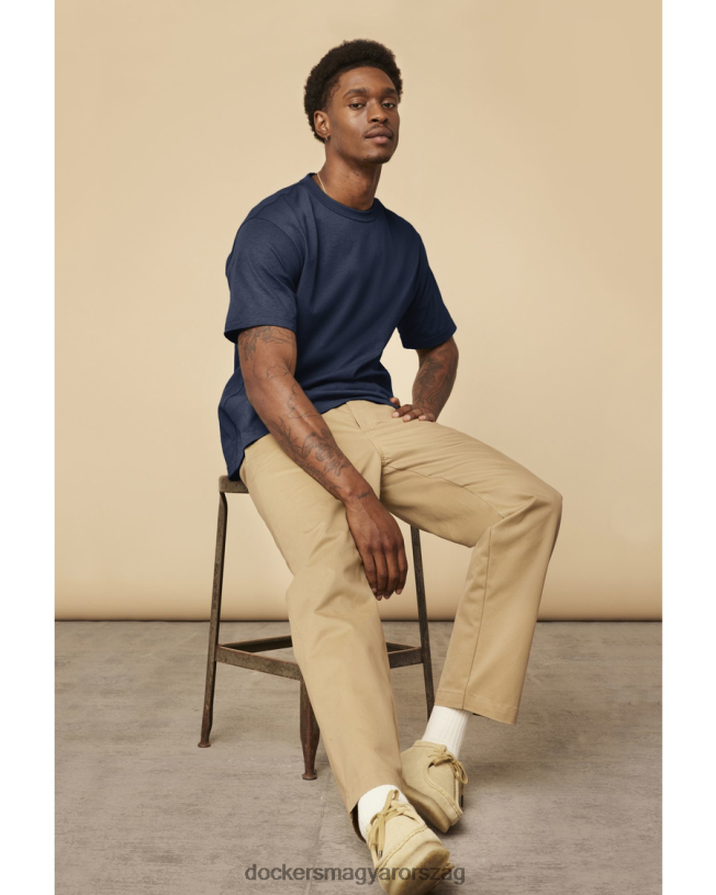 Dockers férfiak USA-ban készült póló P840P357 ruházat ruha kék - kék