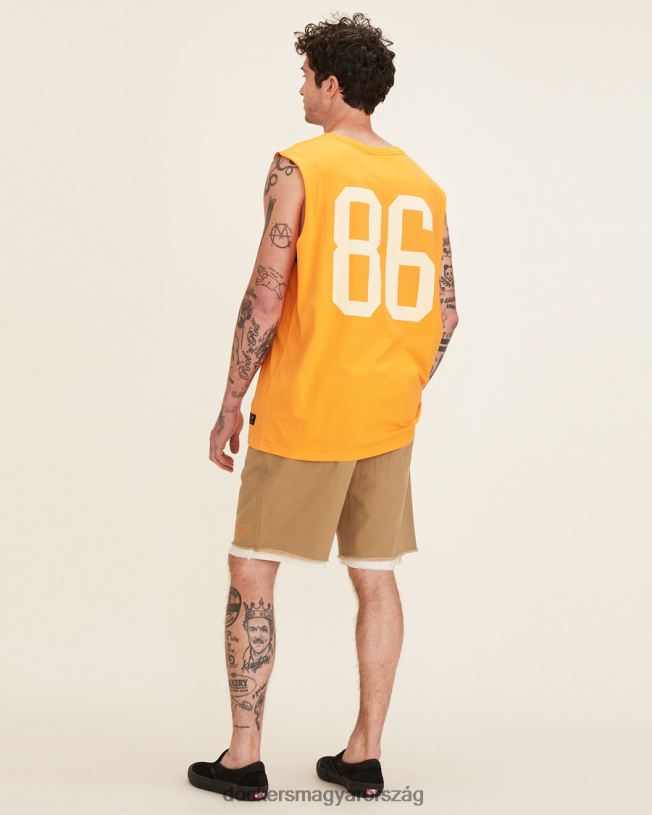 Dockers férfiak dandois izompóló P840P333 ruházat kurkuma - narancs