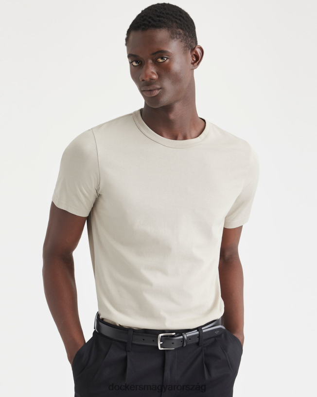 Dockers férfiak eredeti póló, vékony szabású P840P179 ruházat szemcsés - szürke