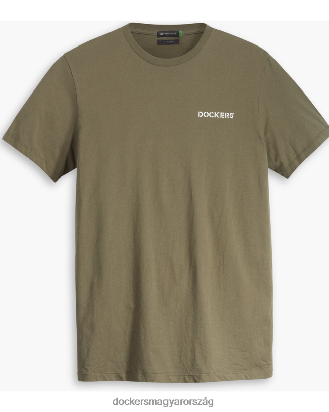 Dockers férfiak grafikus póló (nagy és magas) P840P868 ruházat sablon zöld