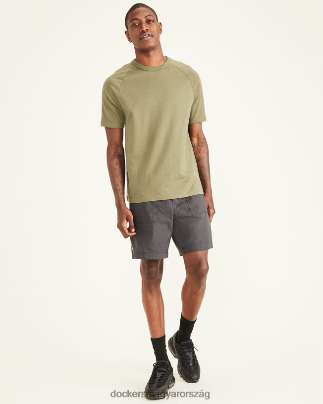 Dockers férfiak rec póló, vékony szabású P840P844 ruházat camo - zöld
