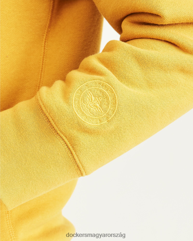 Dockers férfiak Teljes cipzáras kapucnis, normál szabású P840P527 ruházat chai tea - narancs